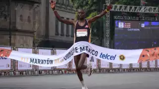 Kenia ganó una vez más el maratón de la CDMX
