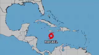 Tormenta Tropical Rafael: Sigue en directo su evolución en Huracán categoría 1