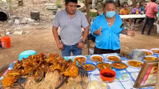 Familia de Katab agradece cosecha con ritual maya Hanlicool