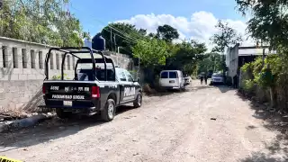 Ejecutan a un joven en una colonia irregular de Cancún