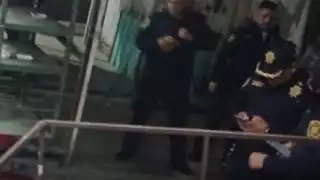 Un sujeto en gravedad fue trasladado al hospital