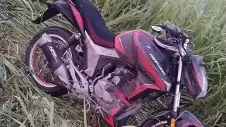 Motociclista sufre accidente vial y es abandonada por su pareja en Chetumal