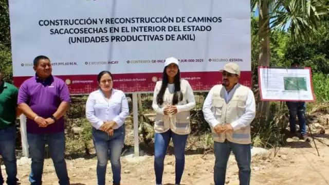Yucatán consolida obras en beneficio de campesinas y campesinos