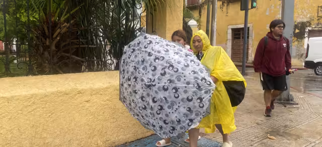 Las lluvias comenzarán en el transcurso de este jueves en Yucatán
