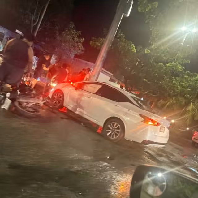 Ambos vehículos fueron llevados al corralón