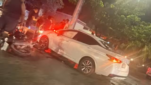 Ambos vehículos fueron llevados al corralón