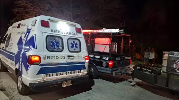 Testigos del accidente se acercaron a auxiliar al lesionado