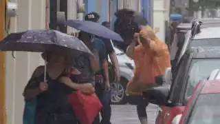 Se esperan lluvias en Campeche por canales de  baja presión en la Península de Yucatán 