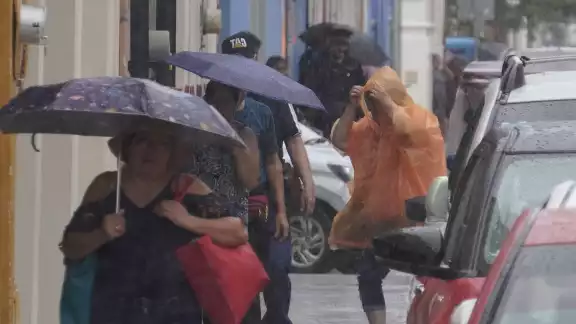 Se prevén lluvias moderadas a fuertes en Campeche.