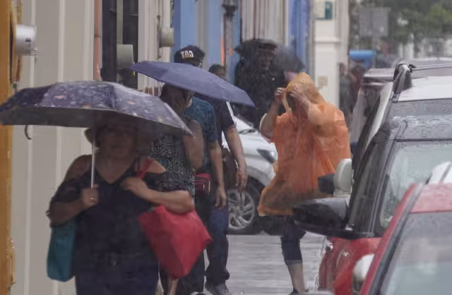Se prevén lluvias moderadas a fuertes en Campeche.