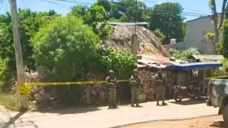 Efectivos de diversas fuerzas policiacas cumplen orden judicial en predio de la colonia San Román