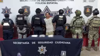 El detenido fue interceptado sobre la avenida Cuatro de Marzo