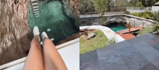 Hay viviendas que pueden tener cenotes en los patios