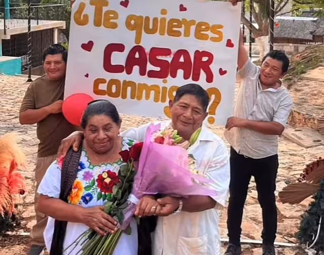 La pareja ha mantenido su relación a lo largo de 50 años