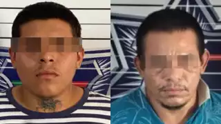 Los detenidos fueron identificados como Luis Alberto "N", alias “Seco” y Barsilai Kuictlauac "N", alias “Barsi”