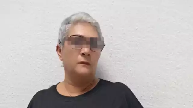 La mujer fue detenida y quedó a disposición de la FGE