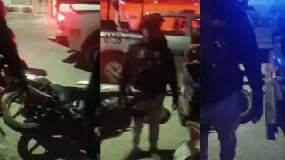 Denuncian a policías de Campeche por derribar moto y agredir a un joven