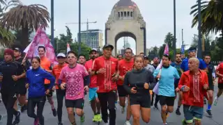 El Maratón  desde el Monumental  a la Revolución