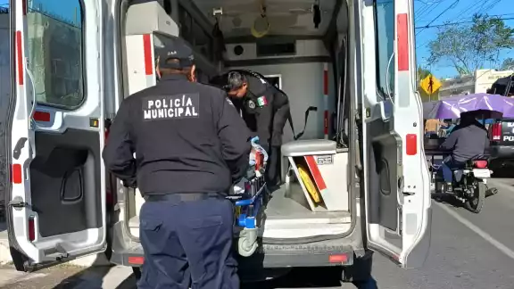 El joven fue trasladado de emergencia a un hospital El joven fue trasladado de emergencia a un hospital