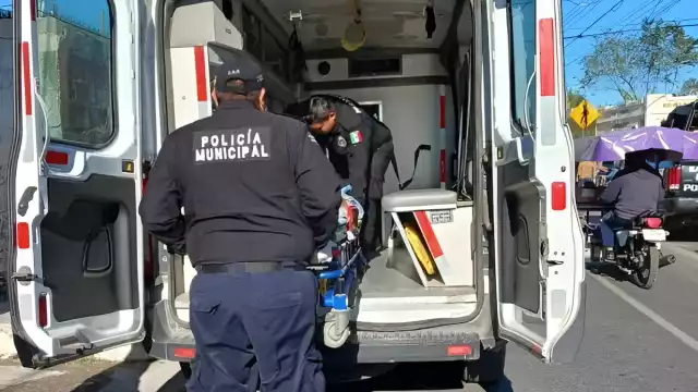El joven fue trasladado de emergencia a un hospital