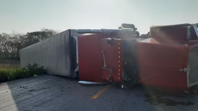 El chofer se dormitó