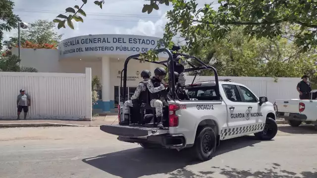 La Guardia Nacional participa en el operativo
