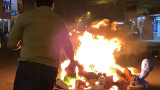 Autoridades de Chetumal advierten sobre muñecos de "Año Viejo".