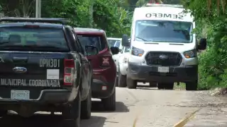Al lugar llegaron policías de la Secretaria de Seguridad pública del Estado de Yucatán (SSP) y de los Servicios Médicos Forense (Semefo)
