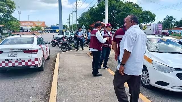 Más de 20 taxistas de Chetumal han sido sancionados en 2024.