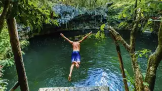 Los "ojos de agua" son conocidos por sus aguas profundas y belleza natural