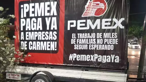 Despidos y crisis económica en Carmen por adeudos millonarios de Pemex