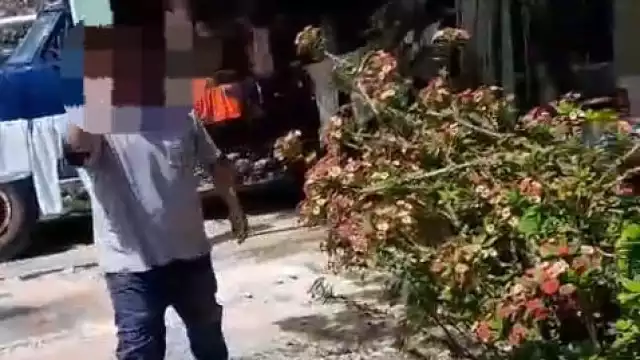 El mecánico fue amenazado por su excuñada y un hijo de esta.