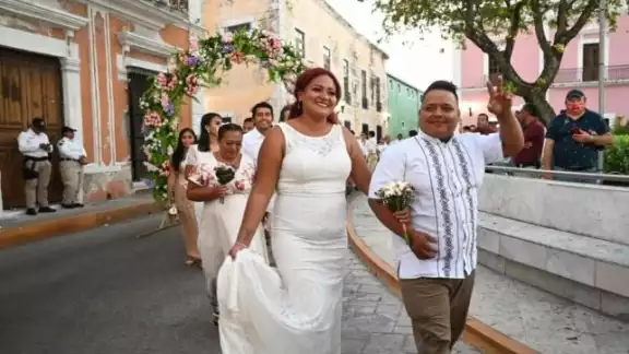 A principios de marzo del año pasado se celebraron más de 200 bodas colectivas en la Isla A principios de marzo del año pasado se celebraron más de 200 bodas colectivas en la Isla