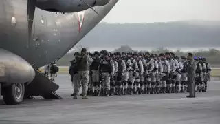 Desde Campeche, viajan 500 elementos de la Guardia Nacional a la frontera de México
