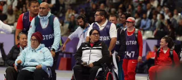 Gilda Cota Vera quedó en segundo lugar en impulso de bala en París 2024