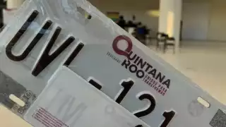 Canje de placas 2026 en Quintana Roo