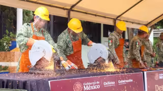 Yucatán refuerza la seguridad con la destrucción de armas decomisadas