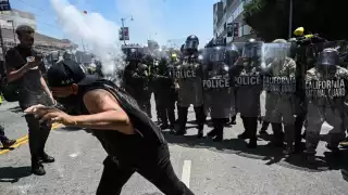 Van cinco días de protestas luego de las redadas contra inmigrantes en Los Angeles.