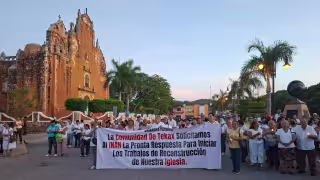 Vecinos de Tekax reclaman al INAH acciones urgentes para rescatar la parroquia de San Juan Bautista