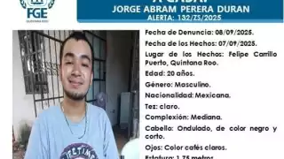 El joven fue identificado como Jorge Abraham Perera Durán, de 20 años de edad