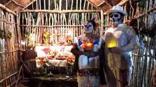 Casa año se realiza la Muestra de Altares de Hanal Pixán