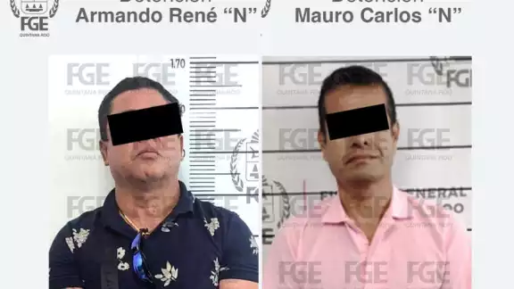 Los detenidos fueron identificados como Armando René “N” y Mario Carlos “N”, Los detenidos fueron identificados como Armando René “N” y Mario Carlos “N”,