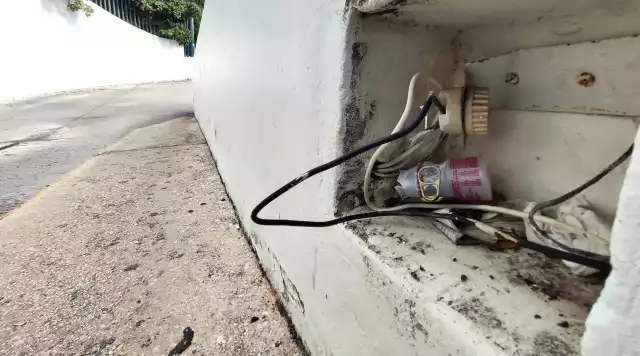Se constató cableado suelto en un nosocomio
