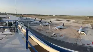 ASUR informó de las obras para incrementar la capacidad de la sala de última espera y de aeronaves