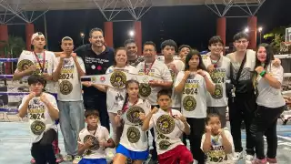 Gana el gimnasio Team Sugar de Cozumel los Guantes Dorados 2024