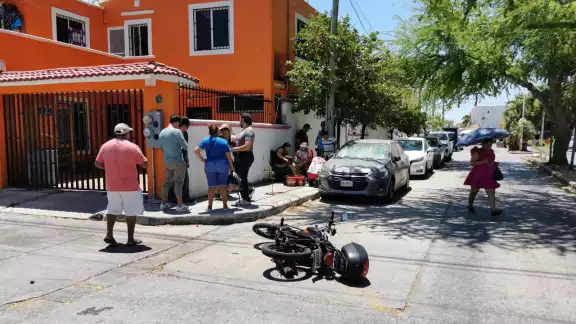 Motociclistas heridos en choque; logran acuerdo para evitar proceso legal