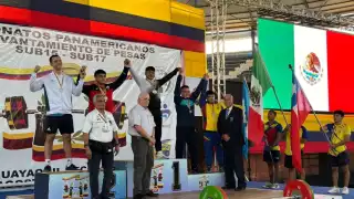 Campechano se convierte en campeón en Panamericano de Pesas en Ecuador