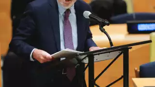 Juan Ramón de la Fuente, secretario de Relaciones Exteriores.