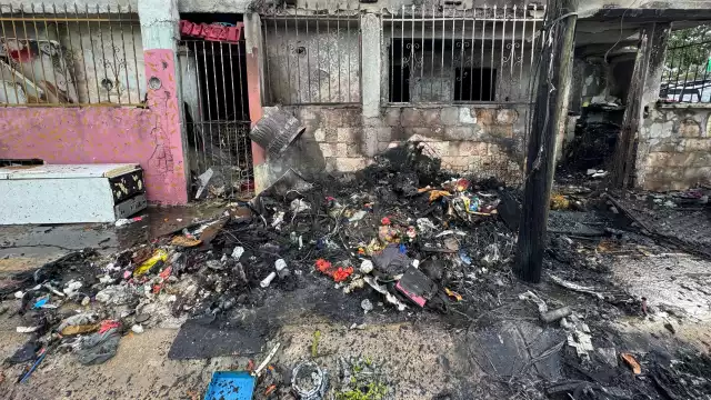 Vecinos aseguraron que no es la primera vez que se incendia el lugar