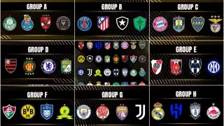 Así quedaron los ocho grupos para el próximo Mundial de Clubes 2025